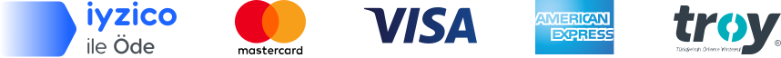 iyzico ile Güvenli Ödeme — Visa, Mastercard, American Express